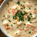 Crab and Shrimp Seafood Bisque 3