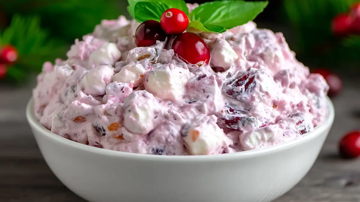 Amazing Cranberry Fluff: Simple No-Cook Salad 4 Crumbl Pumpkin Pie Cookies Copycat 10