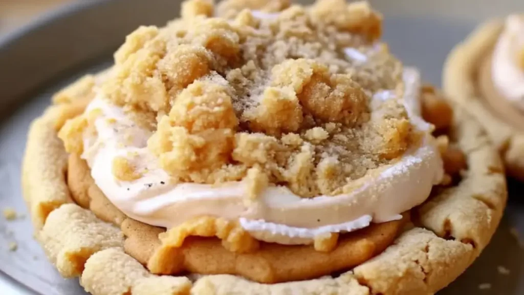 Crumbl Pumpkin Pie Cookies Copycat