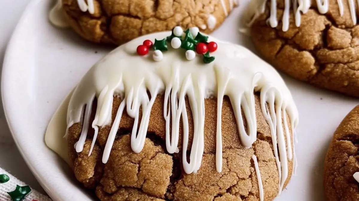 Easy Chewy Maple Cinnamon Cookies with White Chocolate 6 Crumbl Pumpkin Pie Cookies Copycat 15