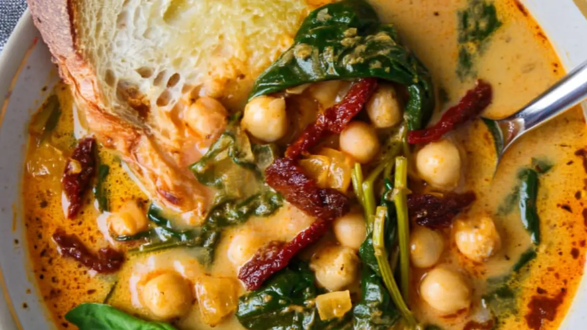 Quick & Healthy Tuscan Chickpea Soup 4 Crumbl Pumpkin Pie Cookies Copycat 26