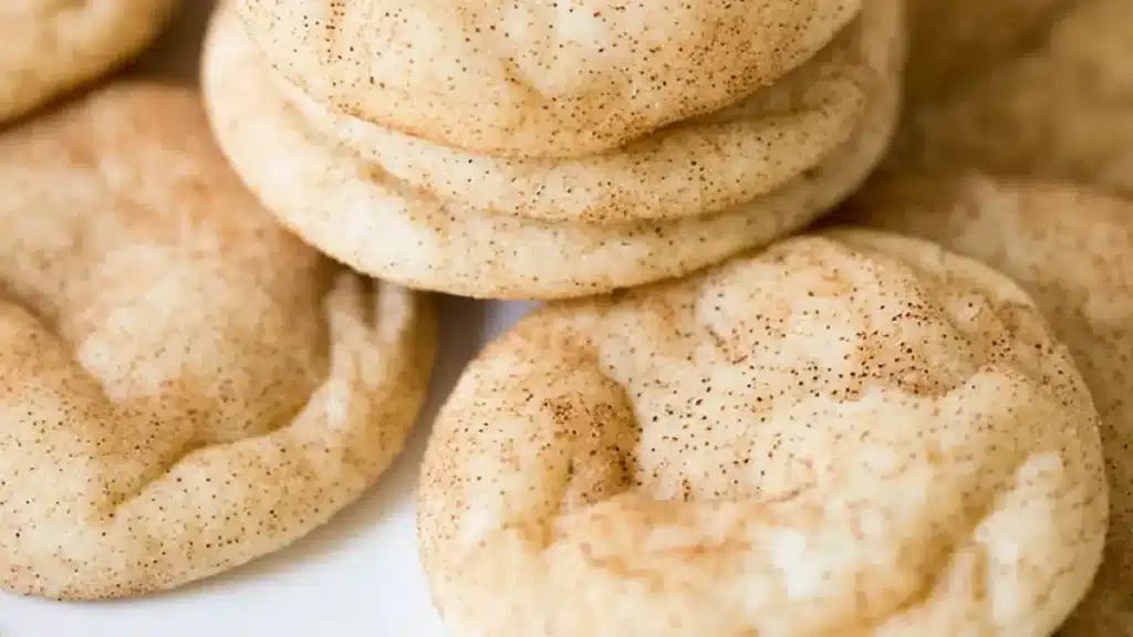 The Best Snickerdoodle Cookie Recipe with Text Overlay