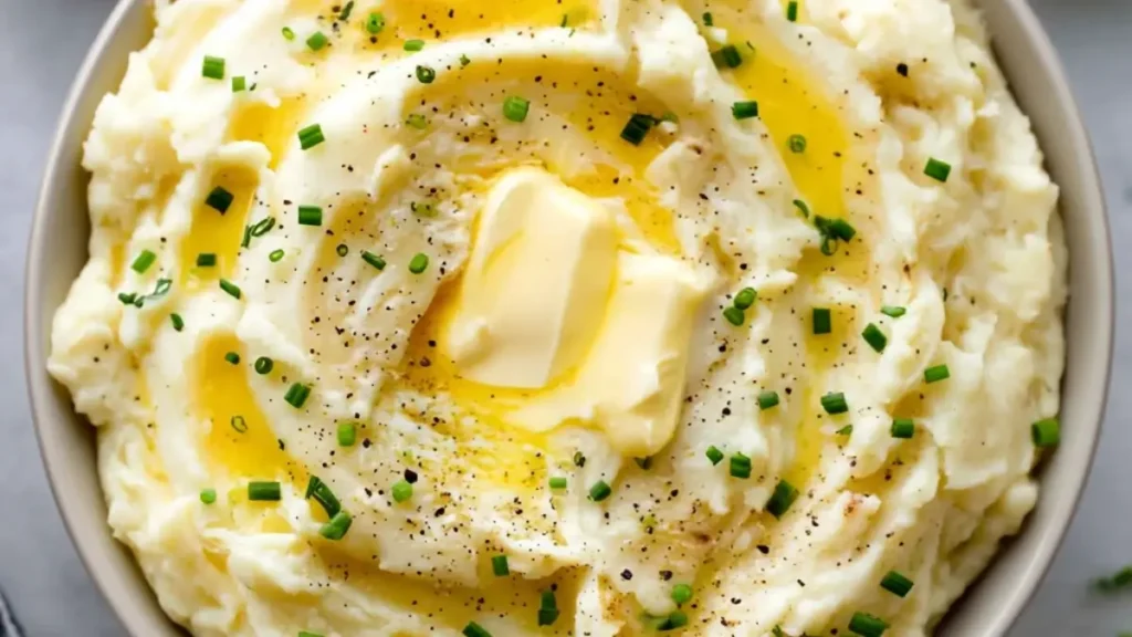 Easy Garlic Mashed Potatoes