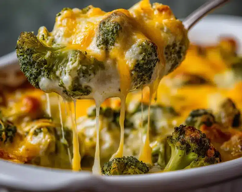 Easy Broccoli Rice and Cheese Casserole Recipe 7 Design sans titre 40 compressed 1