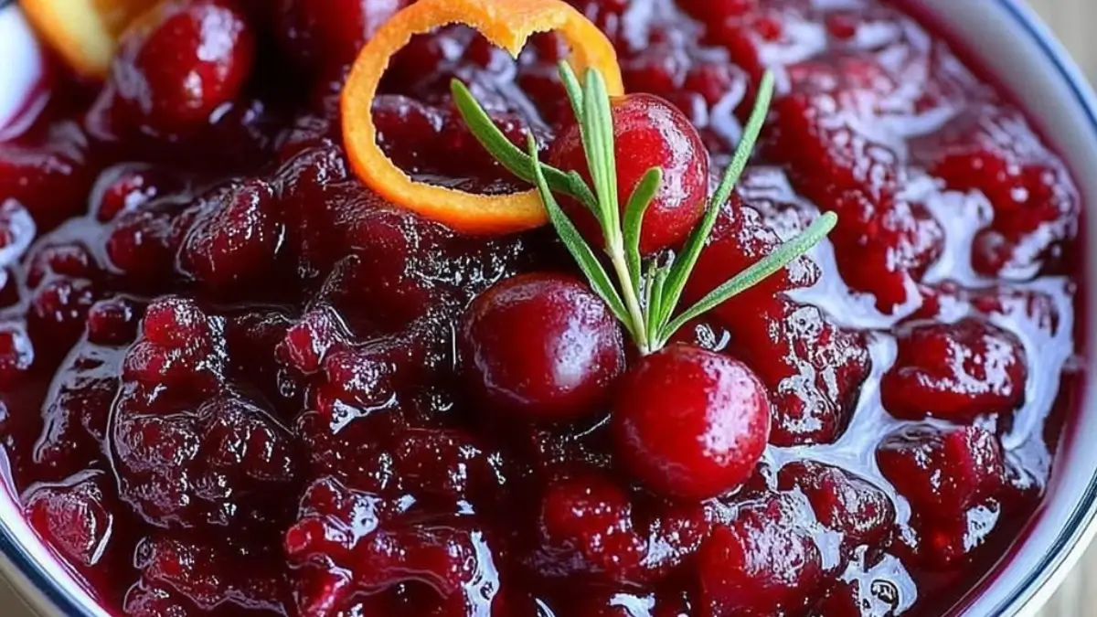 Easy Cranberry Sauce Recipe: Simple & Fresh Flavor 6 Design sans titre 42 compressed 1