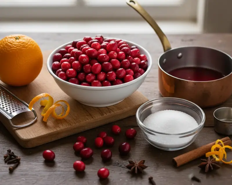 Easy Cranberry Sauce Recipe: Simple & Fresh Flavor 8 Design sans titre 44 compressed 1