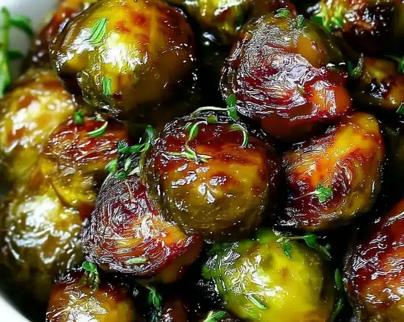 Crispy Honey Balsamic Brussels Sprouts 9 Design sans titre 51 compressed 1