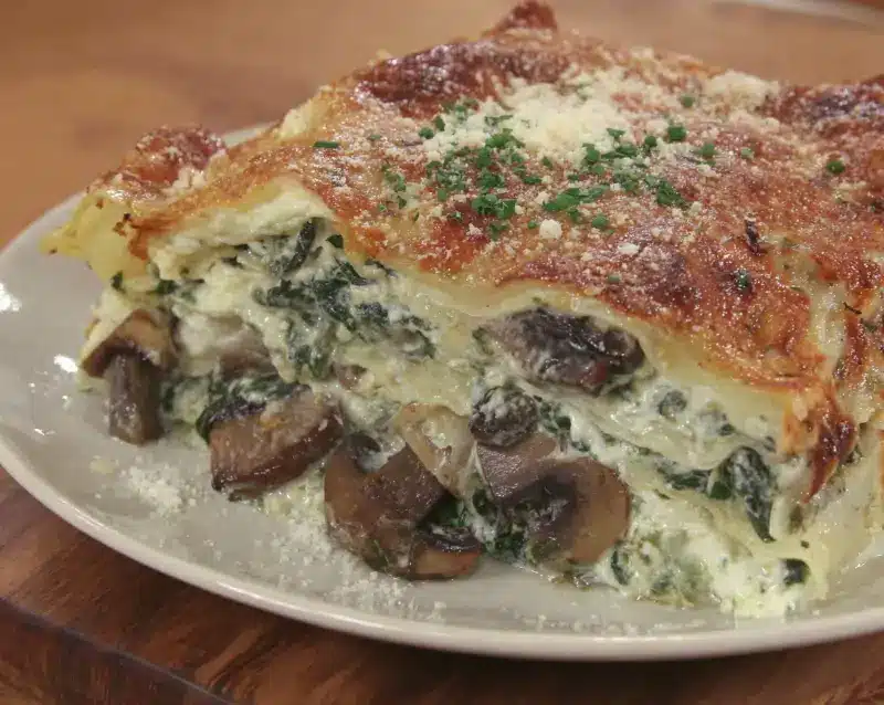 Mushroom and Spinach Lasagna for Dinner 5 Design sans titre 2