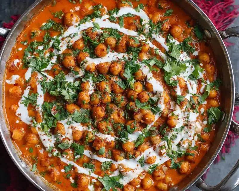 Easy Creamy Harissa Chickpeas (Marry Me Style) 5 Design sans titre 41
