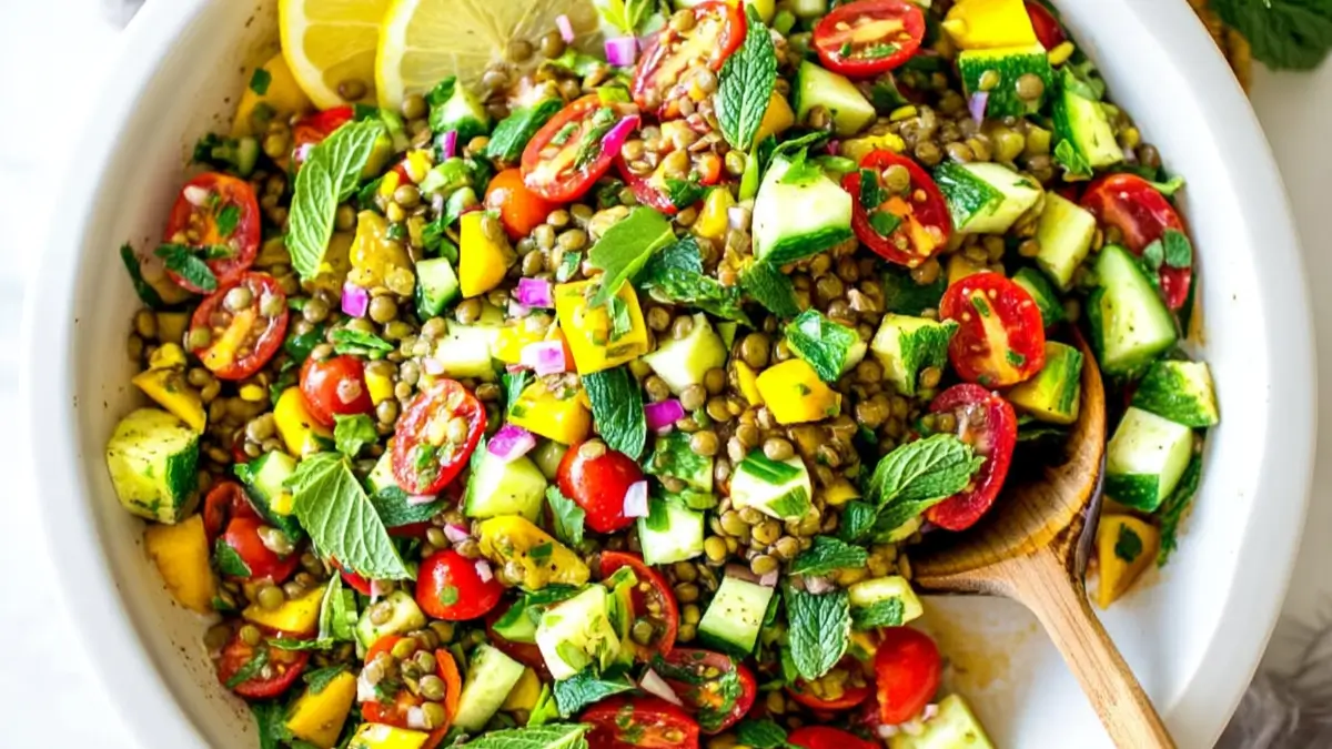 Easy Mediterranean Lentil Salad You’ll Love 8 Crumbl Pumpkin Pie Cookies Copycat 7