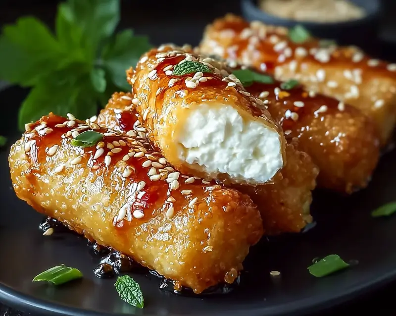 Easy Crispy Oven-Fried Feta Rolls with Spicy Chili Honey 5 Design sans titre 71